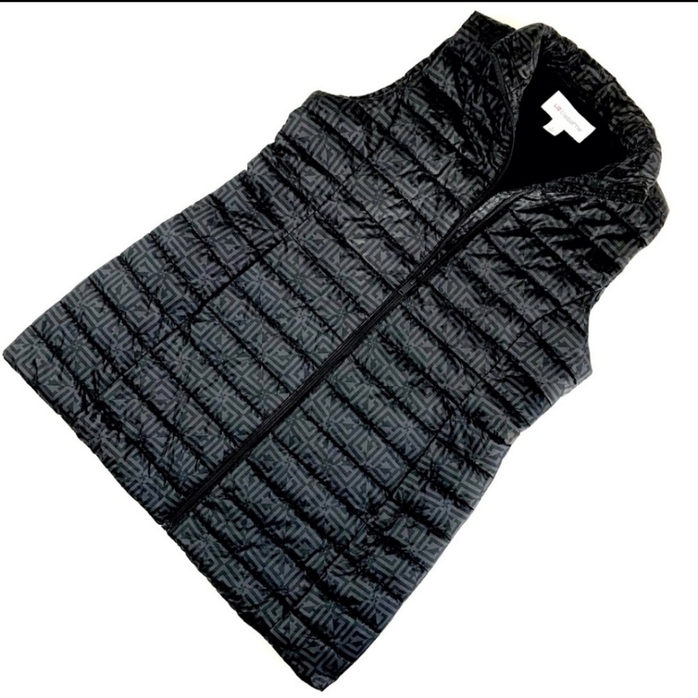 LIZ CLAIBORNE Long Puffer Vest